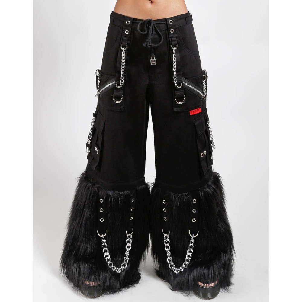 Tripp NYC - Furtastic Super Pantalon large - Noir